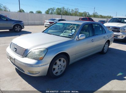 2003 LEXUS LS 430 White  Gasoline JTHBN30F230108185 photo #3