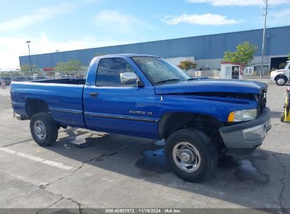 1995 DODGE RAM 2500 Blue  Gasoline 1B7KF26Z2SS250694 photo #1