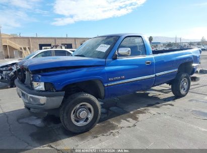 1995 DODGE RAM 2500 Blue  Gasoline 1B7KF26Z2SS250694 photo #3