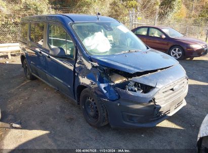 2019 FORD TRANSIT CONNECT XL Blue  Gasoline NM0GE9E21K1431973 photo #1