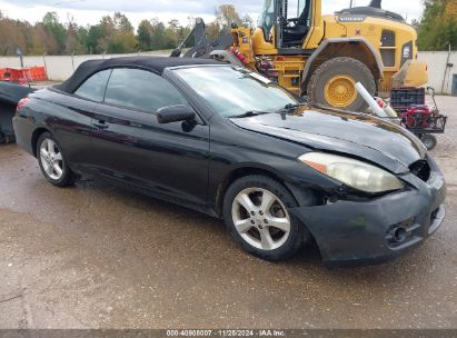 2008 TOYOTA CAMRY SOLARA SLE Black  Gasoline 4T1FA38P38U143731 photo #1