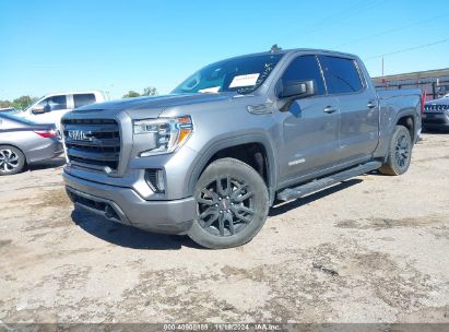 2022 GMC SIERRA 1500 LIMITED Gray  Gasoline 3GTP8CEK4NG124004 photo #3