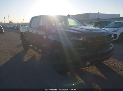 2022 CHEVROLET SILVERADO 1500 LTD 4WD  SHORT BED LT TRAIL BOSS Blue  Gasoline 1GCPYFEL9NZ169174 photo #1