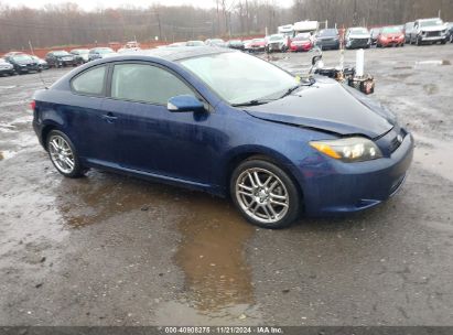 2010 SCION TC Dark Blue  Gasoline JTKDE3B73A0302987 photo #1