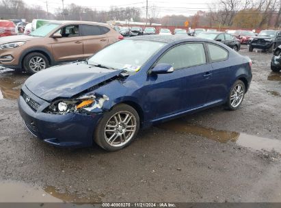 2010 SCION TC Dark Blue  Gasoline JTKDE3B73A0302987 photo #3