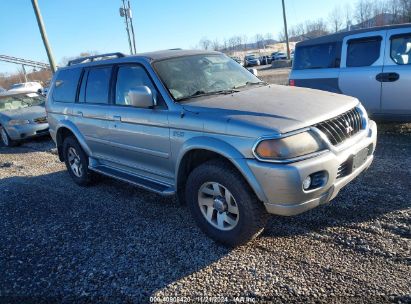 2001 MITSUBISHI MONTERO SPORT LTD Silver  Gasoline JA4MT41R81P032193 photo #1