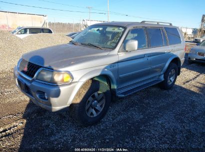 2001 MITSUBISHI MONTERO SPORT LTD Silver  Gasoline JA4MT41R81P032193 photo #3