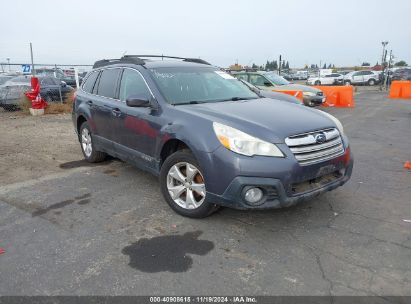 2014 SUBARU OUTBACK 2.5I PREMIUM Gray  Gasoline 4S4BRBCC3E3291790 photo #1