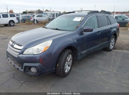 2014 SUBARU OUTBACK 2.5I PREMIUM Gray  Gasoline 4S4BRBCC3E3291790 photo #3