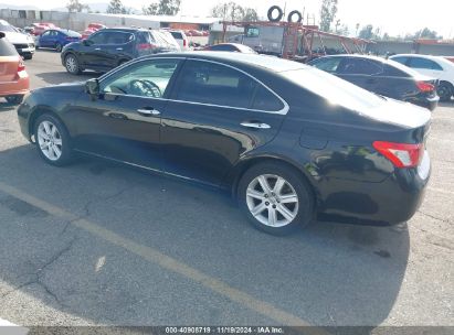 2007 LEXUS ES 350 Black  Gasoline JTHBJ46G072121352 photo #4