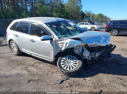 2013 LINCOLN MKX Silver  Gasoline 2LMDJ6JKXDBL16625 photo #1