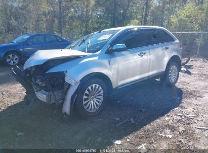 2013 LINCOLN MKX Silver  Gasoline 2LMDJ6JKXDBL16625 photo #3