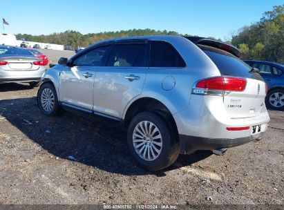 2013 LINCOLN MKX Silver  Gasoline 2LMDJ6JKXDBL16625 photo #4