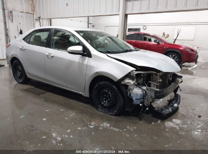 2019 TOYOTA COROLLA LE Silver  Gasoline 2T1BURHE4KC138585 photo #1