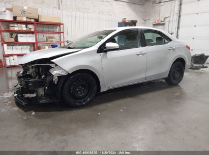 2019 TOYOTA COROLLA LE Silver  Gasoline 2T1BURHE4KC138585 photo #3