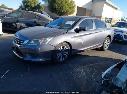 2015 HONDA ACCORD LX Gray  Gasoline 1HGCR2F31FA263506 photo #3