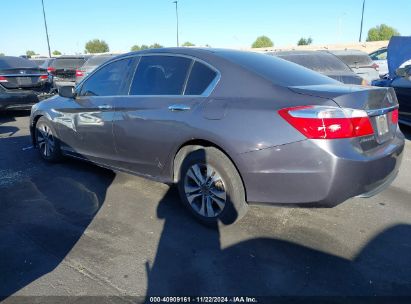 2015 HONDA ACCORD LX Gray  Gasoline 1HGCR2F31FA263506 photo #4