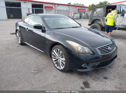 2014 INFINITI Q60 SPORT Black  Gasoline JN1CV6EK3EM110670 photo #1