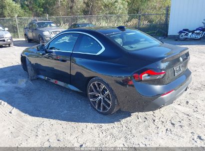 2022 BMW 230 I Black  Gasoline 3MW23CM02N8C20911 photo #4