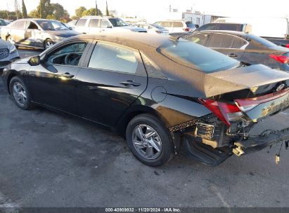 2024 HYUNDAI ELANTRA SE Black  Gasoline KMHLL4DG9RU842579 photo #4