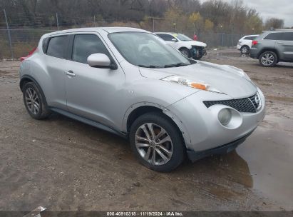 2013 NISSAN JUKE SL Silver  Gasoline JN8AF5MV3DT229755 photo #1