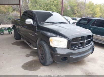 2007 DODGE RAM 1500 SLT Black  Gasoline 1D7HA18267S228701 photo #1