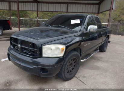 2007 DODGE RAM 1500 SLT Black  Gasoline 1D7HA18267S228701 photo #3