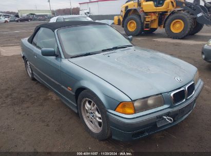 1997 BMW 328IC Light Blue  Gasoline WBABK8325VET95685 photo #1