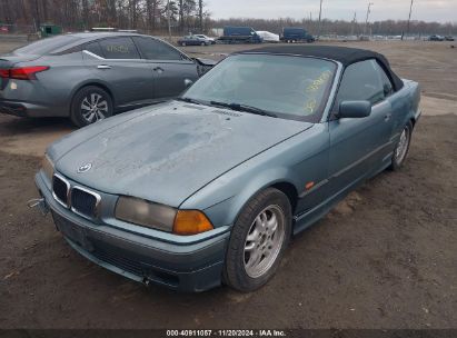 1997 BMW 328IC Light Blue  Gasoline WBABK8325VET95685 photo #3