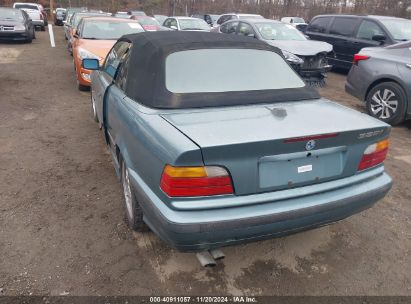 1997 BMW 328IC Light Blue  Gasoline WBABK8325VET95685 photo #4