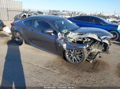 2016 LEXUS RC 350 Gray  Gasoline JTHHE5BC7G5011632 photo #1