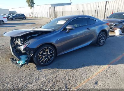 2016 LEXUS RC 350 Gray  Gasoline JTHHE5BC7G5011632 photo #3