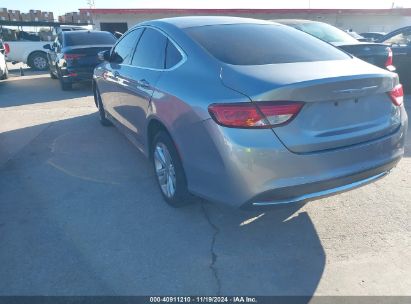 2015 CHRYSLER 200 LIMITED Gray  Gasoline 1C3CCCAB1FN741425 photo #4