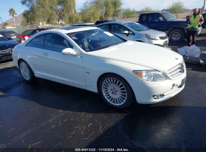 2008 MERCEDES-BENZ CL 600 White  Gasoline WDDEJ76X18A011049 photo #1