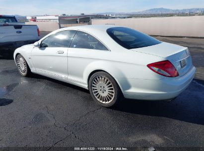 2008 MERCEDES-BENZ CL 600 White  Gasoline WDDEJ76X18A011049 photo #4