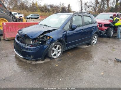 2008 SUZUKI SX4 CONVENIENCE/TOURING Blue  Gasoline JS2YB413885107881 photo #3