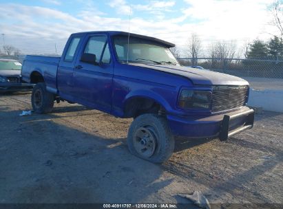 1995 FORD F150 Purple  Gasoline 1FTEX14N7SKB54614 photo #1