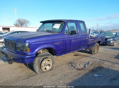 1995 FORD F150 Purple  Gasoline 1FTEX14N7SKB54614 photo #3