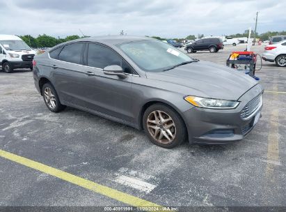 2013 FORD FUSION SE Gray  Gasoline 3FA6P0H70DR312077 photo #1