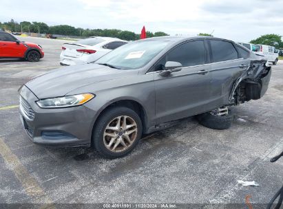 2013 FORD FUSION SE Gray  Gasoline 3FA6P0H70DR312077 photo #3