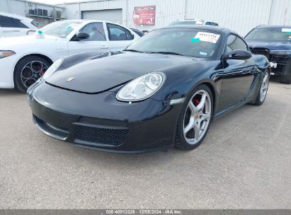 2006 PORSCHE CAYMAN S Black  Gasoline WP0AB29876U780521 photo #3