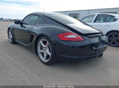 2006 PORSCHE CAYMAN S Black  Gasoline WP0AB29876U780521 photo #4