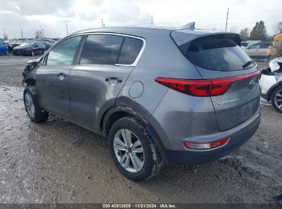 2018 KIA SPORTAGE LX Gray  Gasoline KNDPM3AC9J7475491 photo #4