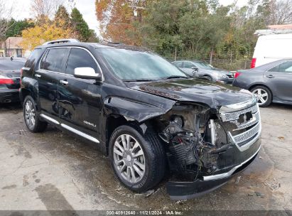 2017 GMC TERRAIN DENALI Black  Gasoline 2GKFLVE34H6227071 photo #1