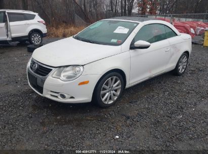 2011 VOLKSWAGEN EOS KOMFORT White  Gasoline WVWBA7AH1BV001215 photo #3