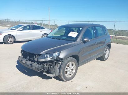 2012 VOLKSWAGEN TIGUAN S Gray  Gasoline WVGAV7AX1CW004341 photo #3