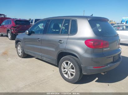 2012 VOLKSWAGEN TIGUAN S Gray  Gasoline WVGAV7AX1CW004341 photo #4