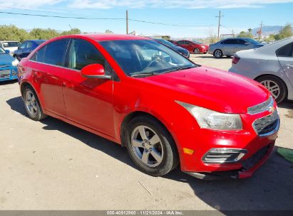 2016 CHEVROLET CRUZE LIMITED 1LT AUTO Red  Gasoline 1G1PE5SB1G7129712 photo #1