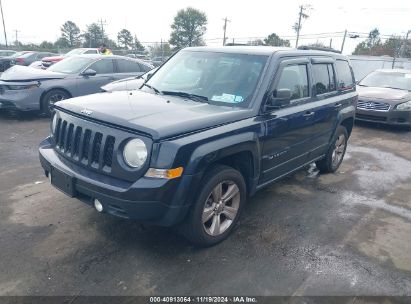 2014 JEEP PATRIOT LATITUDE Black  Gasoline 1C4NJRFB8ED521225 photo #3