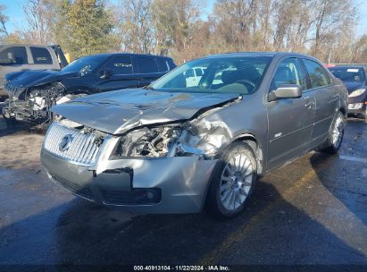 2008 MERCURY MILAN V6 PREMIER Gray  Gasoline 3MEHM08118R615123 photo #3